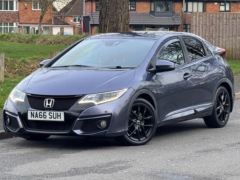 Used Honda Civic Sport 120 HP (88 kW) 2016 Blue Hatchback