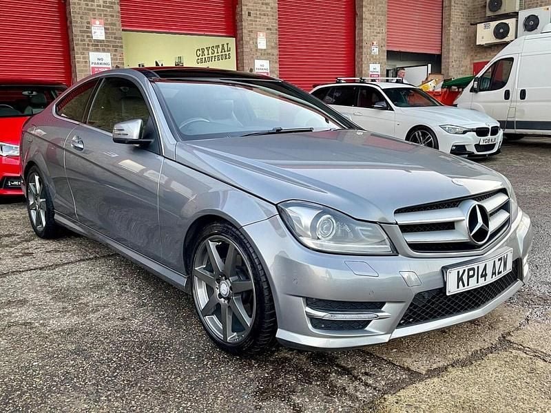 Silver Used 2014 Mercedes C250 Sport Edition Coupe | £5,995 (Super price) - Image 1/2