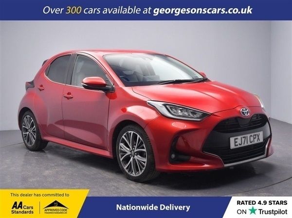 Red Used 2021 Toyota Yaris Hatchback | £17,400 - Image 1/1