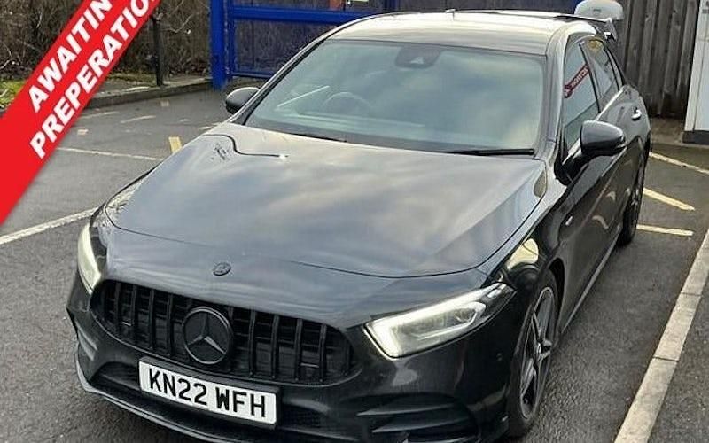 Black Used 2022 Mercedes A250 AMG Line Premium Plus Hatchback | £23,500 (Expensive) - Image 1/3
