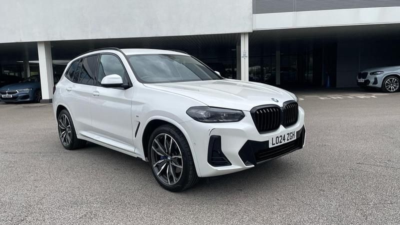 White Used 2024 BMW X3 M Sport SUV | £40,990 (A bit pricey) - Image 1/4