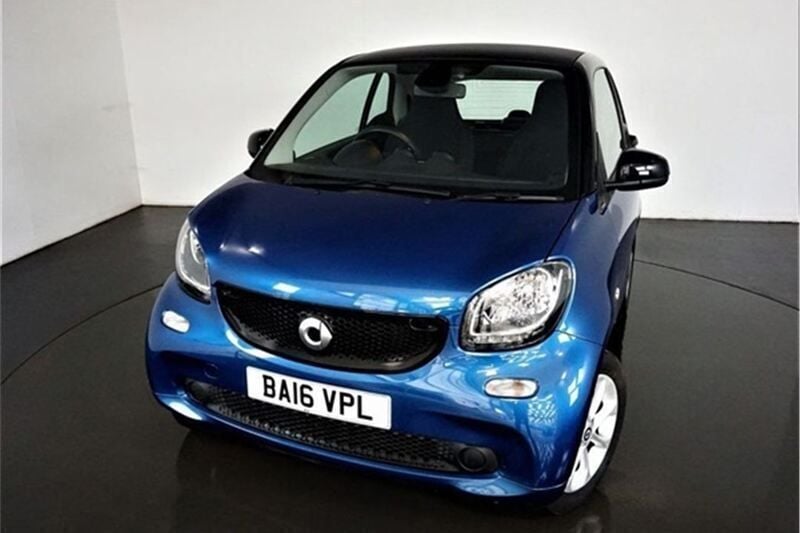 Blue Used 2016 Smart ForTwo Coupé Passion Coupe | £6,500 (Fair price) - Image 1/4