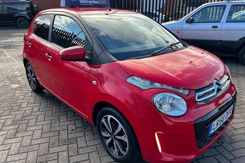Used Citroën C1 Flair 82 HP (60 kW) 2015 Red Hatchback
