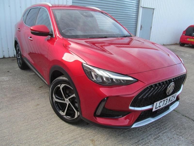 Red Used 2023 MG HS Trophy SUV | £19,995 (A bit pricey) - Image 1/4