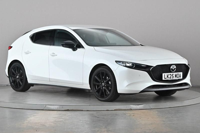 Used Mazda 3 Homura-Line 140 HP (102 kW) 2025 White Hatchback