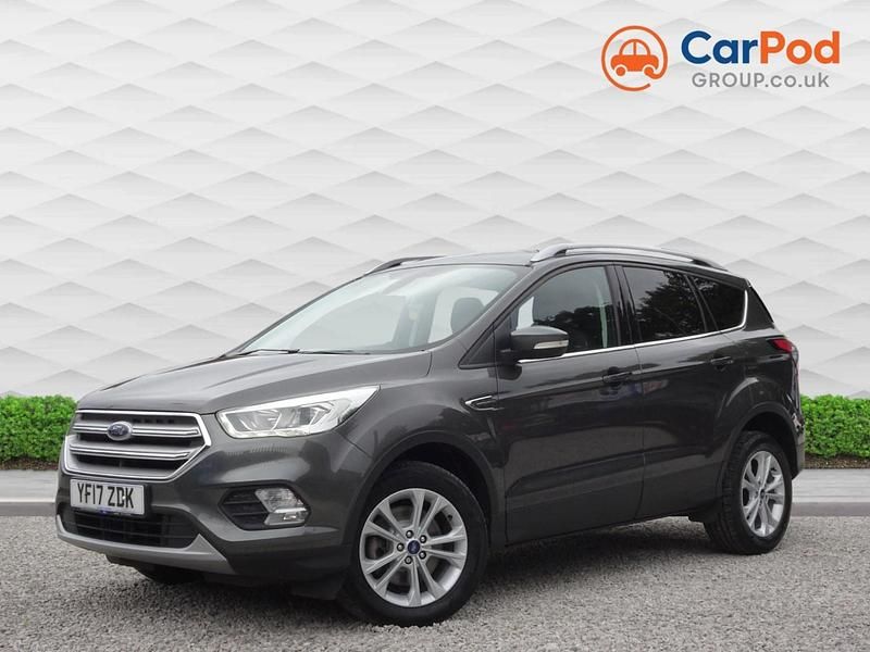Grey Used 2017 Ford Kuga Titanium SUV | £9,490 (Fair price) - Image 1/3