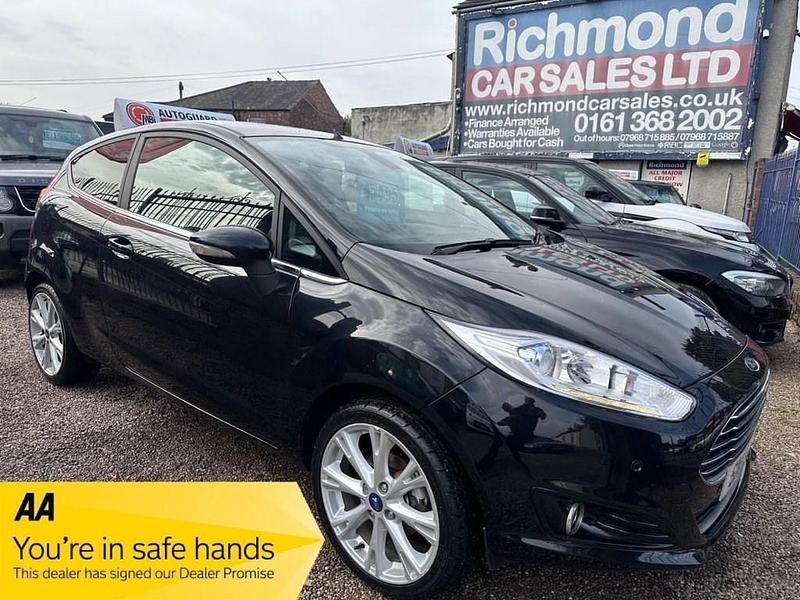 Black Used 2013 Ford Fiesta Titanium X Hatchback | £3,995 (Expensive) - Image 1/3