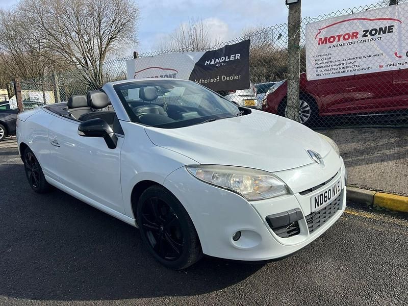 Used Renault Mégane Cabriolet Dynamique 2010 White Cabriolet