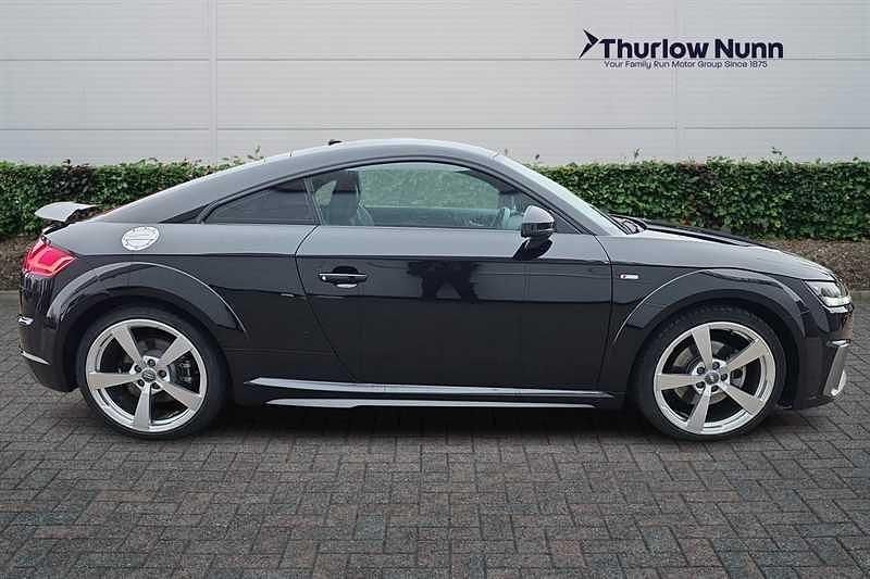 Used Audi TT S-Line 197 HP (144 kW) 2019 Black Coupe