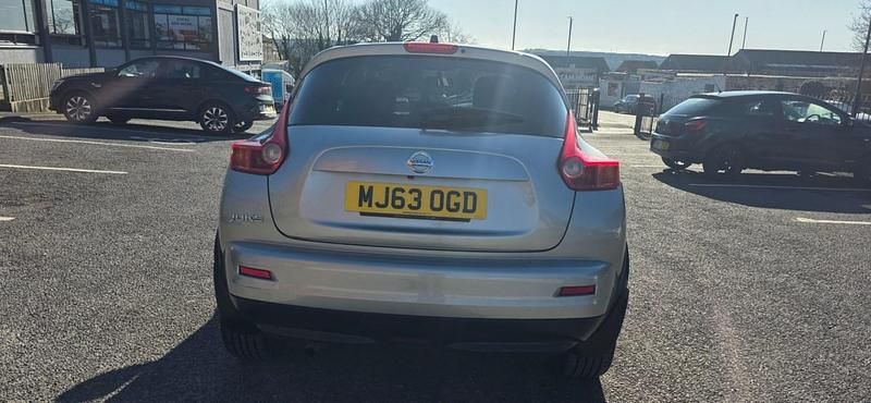 Used Nissan Juke N-TEC 2013 Silver SUV