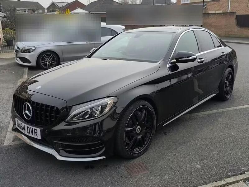 Used Mercedes C250 AMG Line Premium 2014 Black Sedan