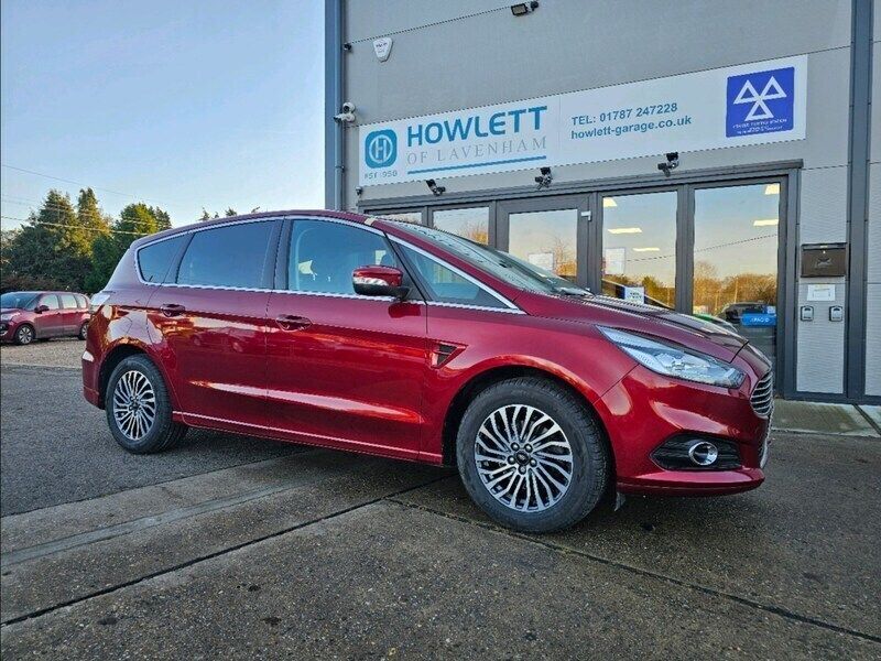 Red Used 2019 Ford S-MAX Titanium MPV | £16,995 - Image 1/4