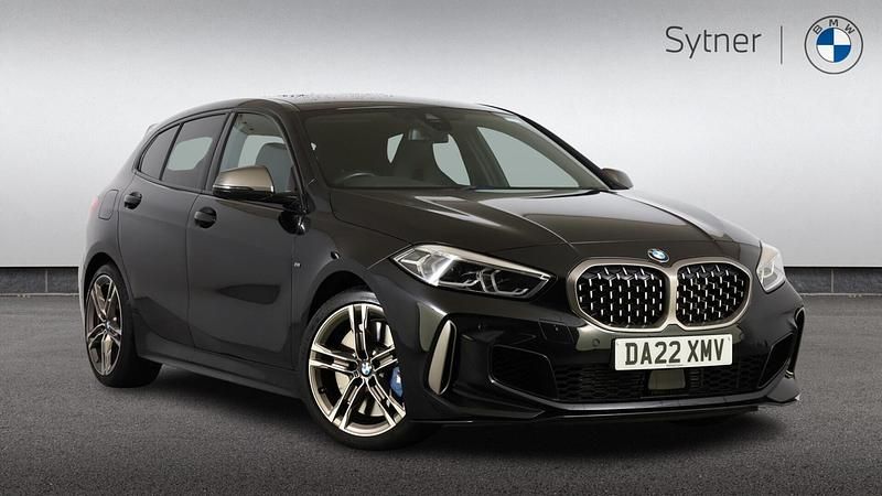 Black Used 2022 BMW M135 Shadowline Hatchback | £27,500 (Fair price) - Image 1/4