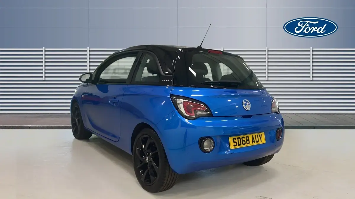 Used Vauxhall Adam 71 HP (52 kW) 2018 Blue Hatchback