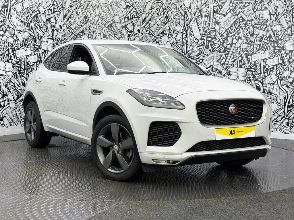 Used Jaguar E-Pace R-Dynamic 180 HP (132 kW) 2018 White SUV