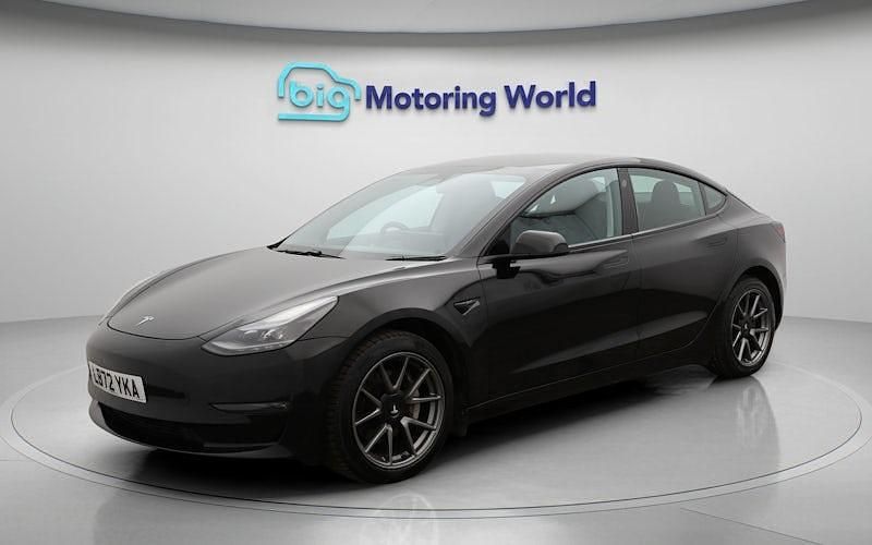 Used Tesla Model 3 Long Range AWD 366 kW (498 HP) 2022 Black Sedan