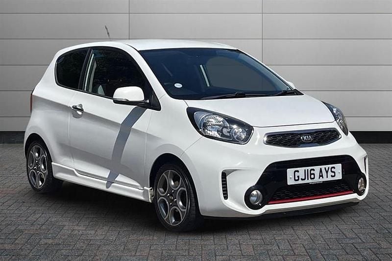 Clear white Used 2016 Kia Picanto 2 Hatchback | £6,450 (Fair price) - Image 1/2