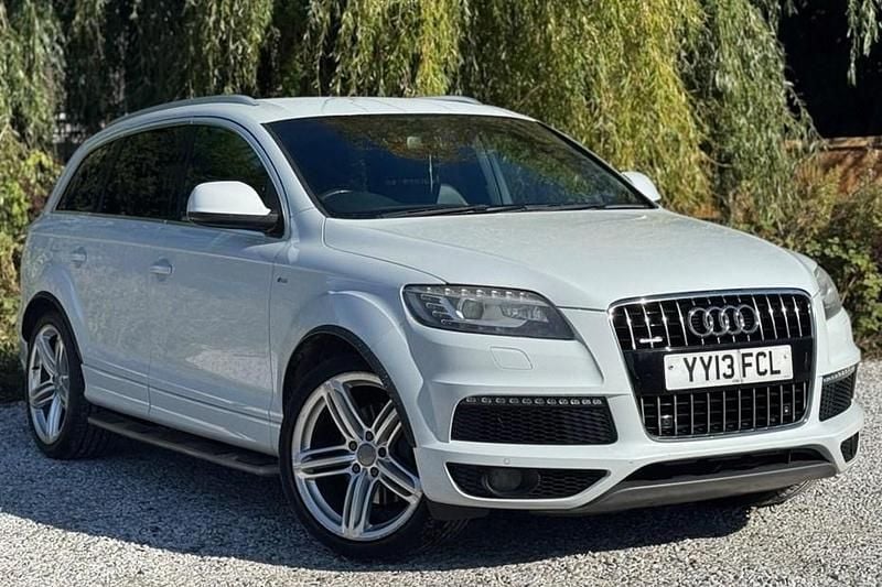 White Used 2013 Audi Q7 S-line plus SUV | £10,495 (Good price) - Image 1/1