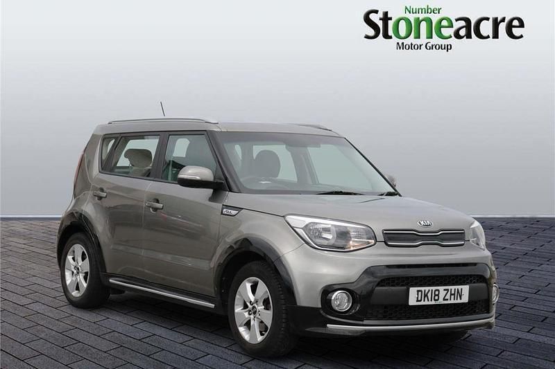 Silver Used 2018 Kia Soul SUV | £8,995 (Good price) - Image 1/4