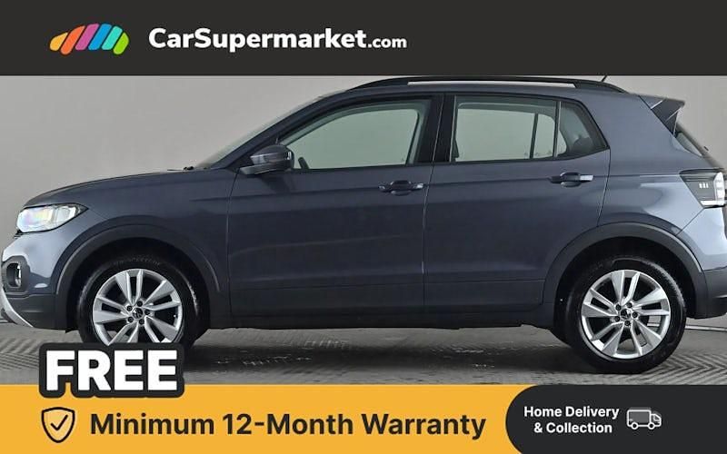 Used VW T-Cross SE 95 HP (69 kW) 2022 Grey SUV
