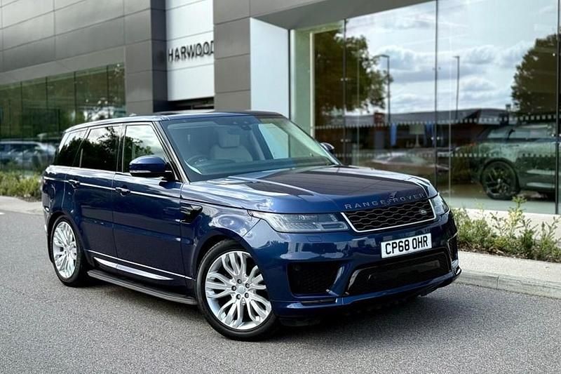 Blue Used 2018 Land Rover Range Rover Sport HSE Dynamic SUV | £34,490 (Fair price) - Image 1/1