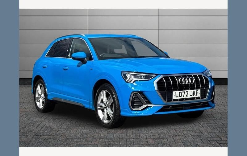 Used Audi Q3 S-Line 150 HP (110 kW) 2022 Blue SUV