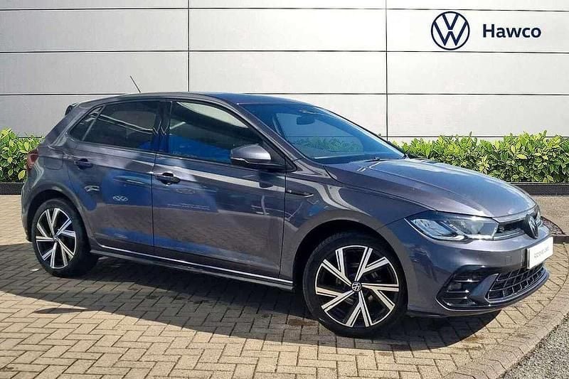 Grey Used 2022 VW Polo R-line Hatchback | £18,295 (A bit pricey) - Image 1/4