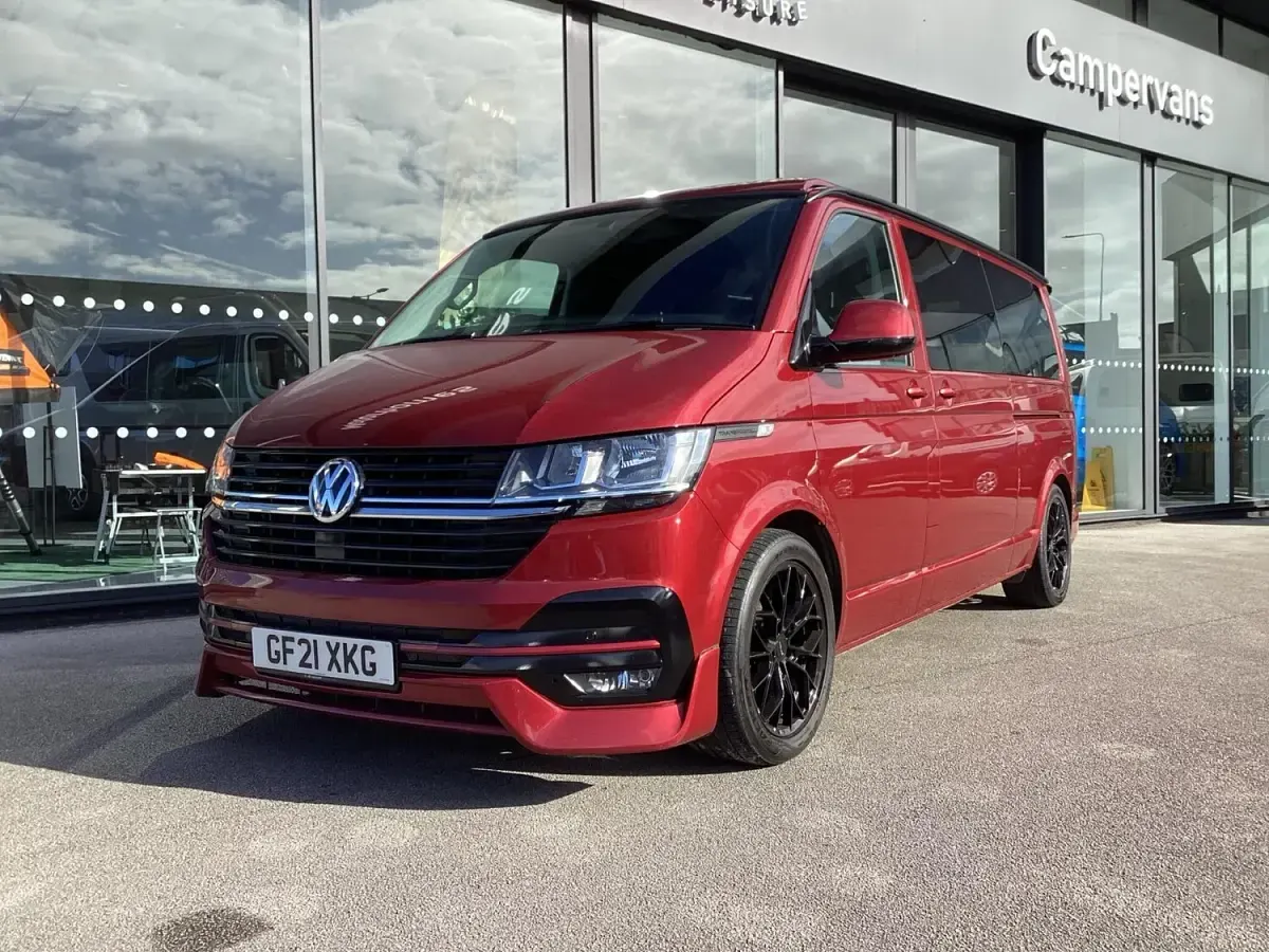 Used VW Transporter Highline 2021 Red Van