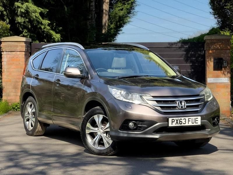 Begagnad Honda CR-V EX 2013 Brun SUV