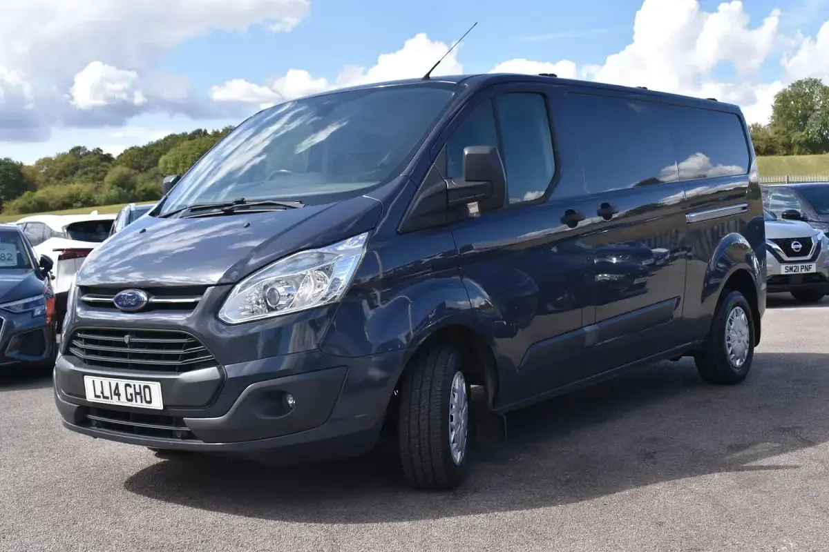 Used Ford Transit Custom Trend 125 HP (91 kW) 2014 Blue Van