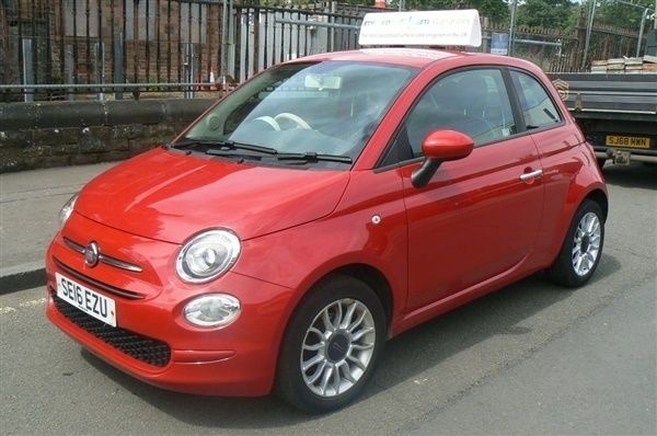 Red Used 2016 Fiat 500 Pop Star Hatchback | £4,995 (Fair price) - Image 1/1
