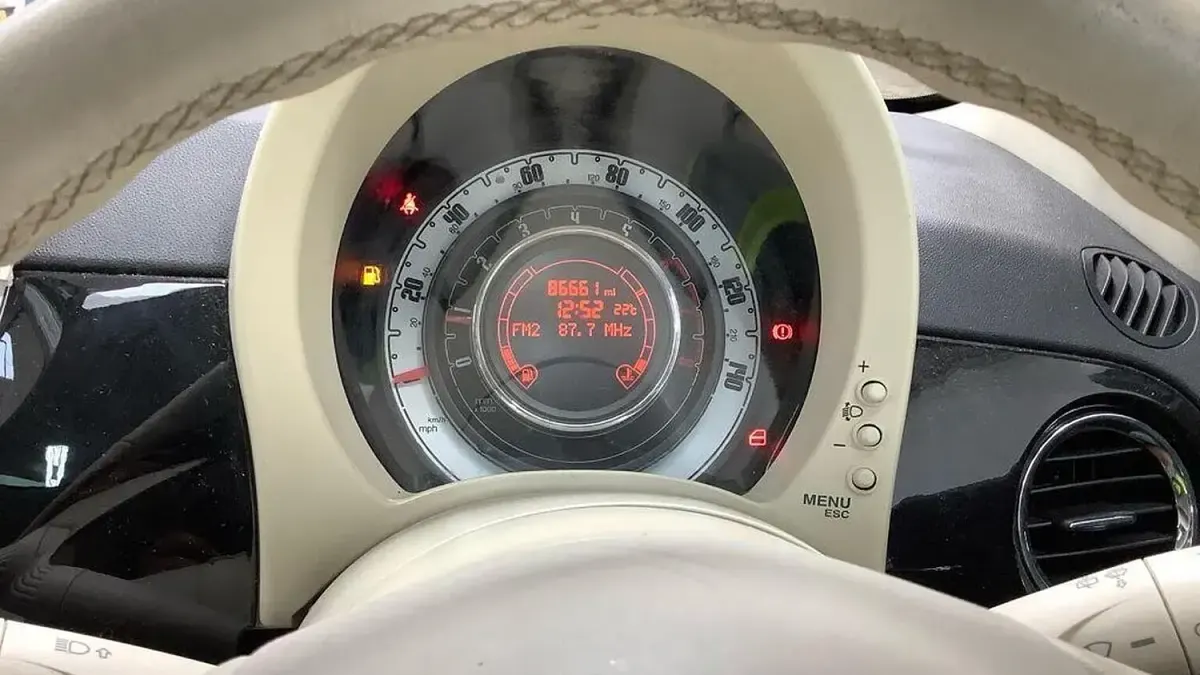 Used Fiat 500 Lounge 69 HP (50 kW) 2012 Black Hatchback