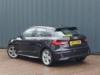 Used Audi A1 S-Line 110 HP (80 kW) 2022 Black Hatchback
