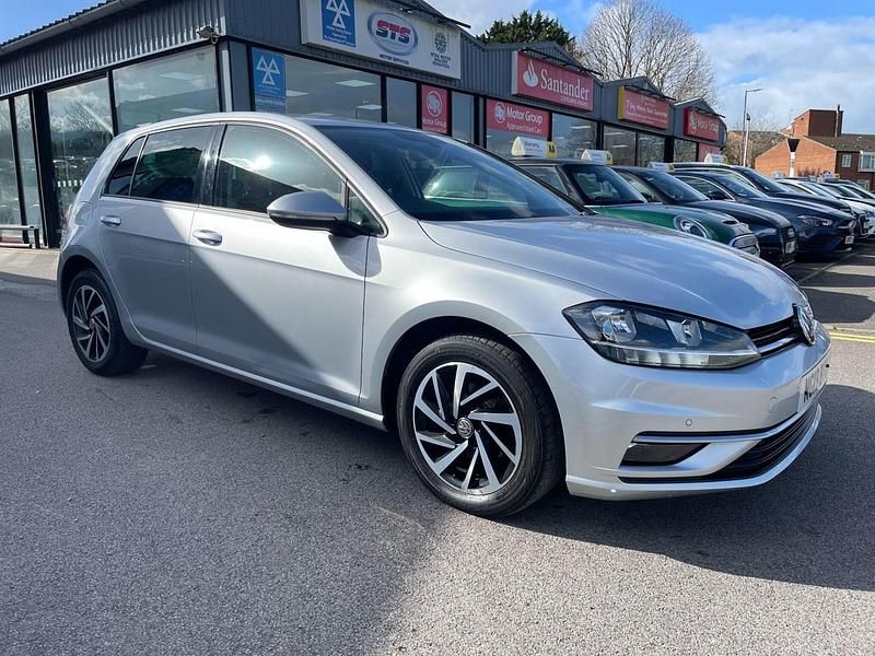 Used VW Golf VII Match 115 HP (84 kW) 2019 Silver Hatchback