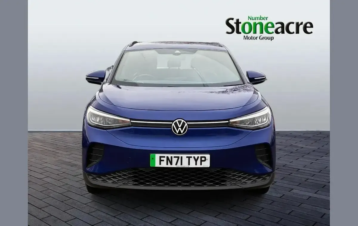 Usado VW ID.4 Pure 108 kW (148 HP) 2021 Azul SUV