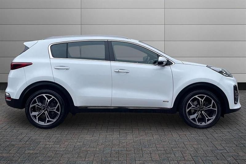 Used Kia Sportage GT-Line 174 HP (127 kW) 2020 Fusion white SUV