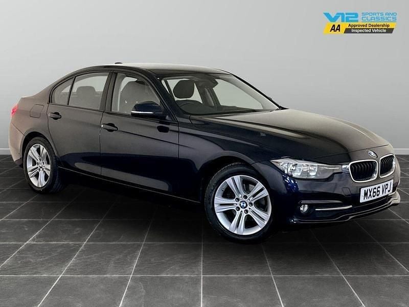 Blue Used 2016 BMW 318 Sport Line Sedan | £7,395 (Good price) - Image 1/2