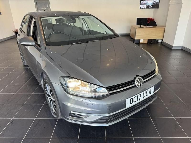 Grey Used 2017 VW Golf VII SE Hatchback | £8,995 (Fair price) - Image 1/4