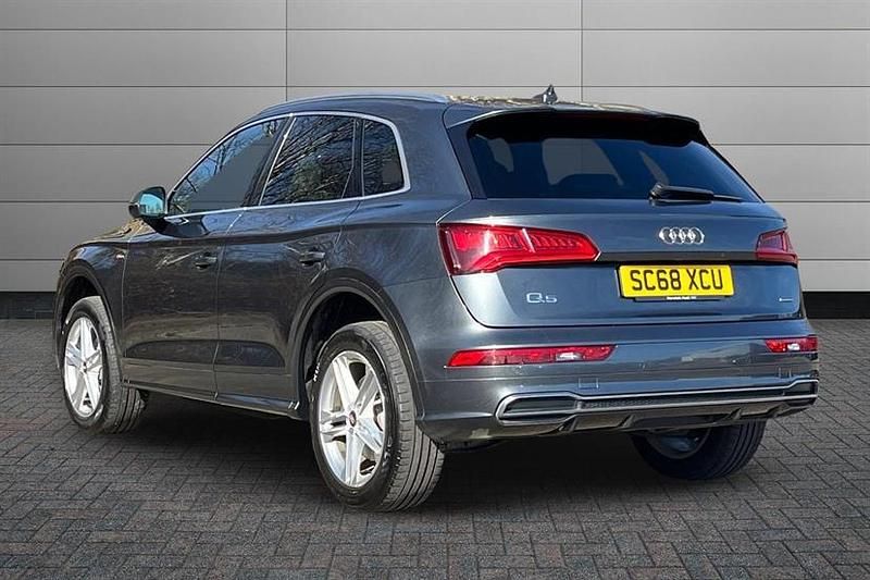 Used Audi Q5 S-Line 190 HP (139 kW) 2018 Daytona grey SUV
