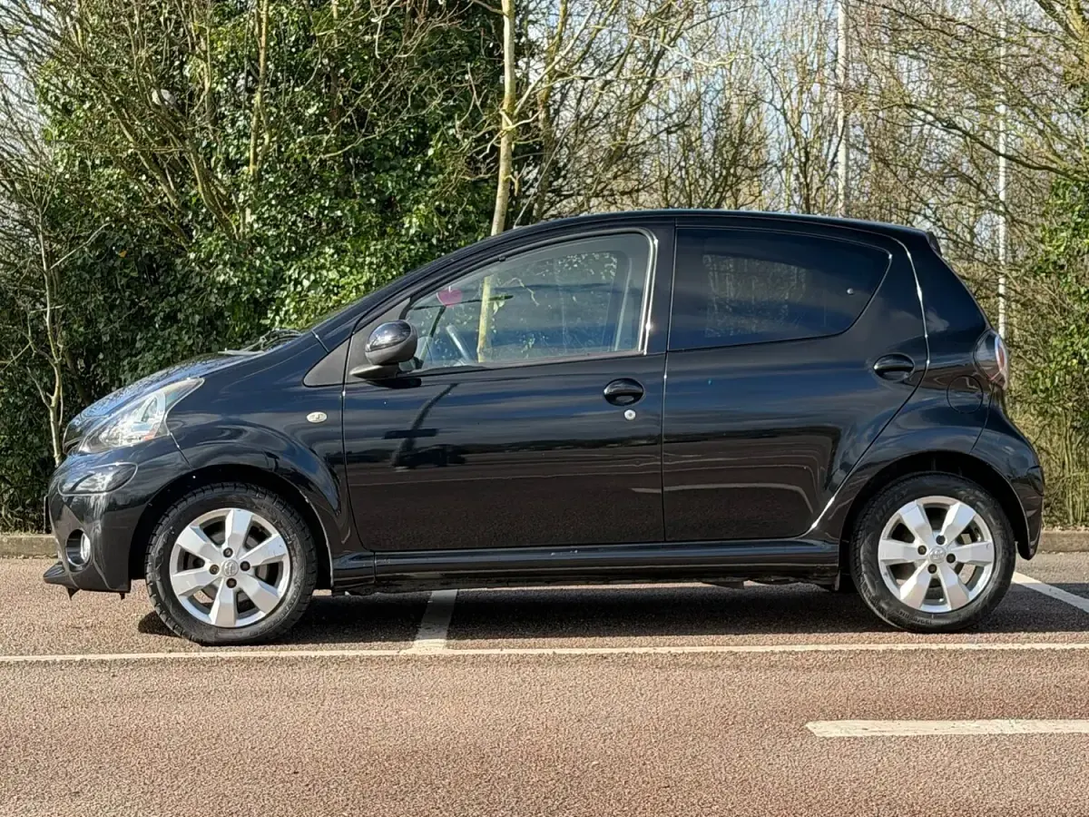 Used Toyota Aygo 2012 Black Hatchback