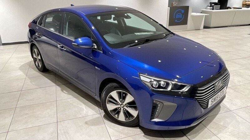 Blue Used 2019 Hyundai Ioniq Premium SE Sedan | £11,999 (Good price) - Image 1/4