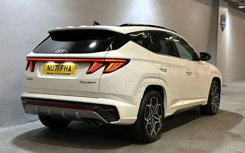 Used Hyundai Tucson N Line 230 HP (169 kW) 2021 White SUV