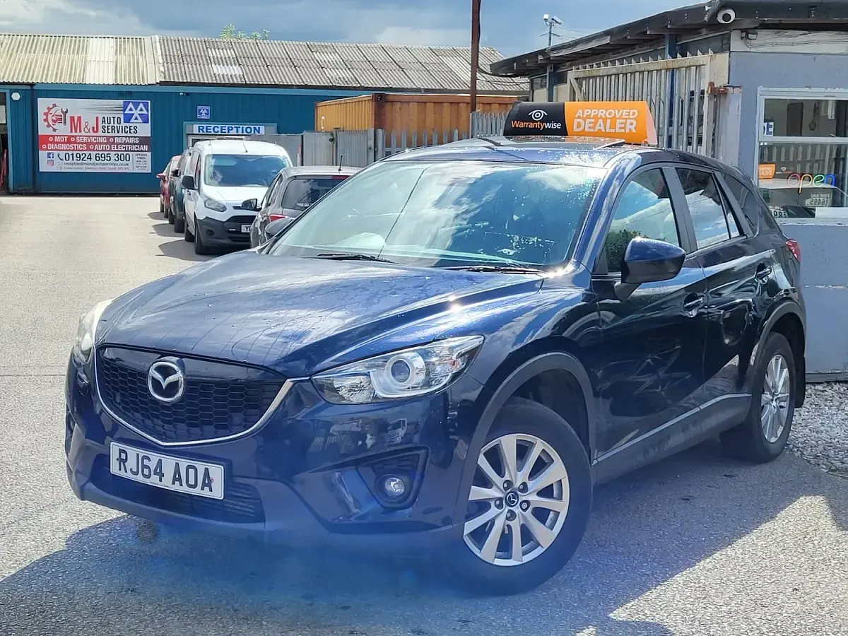 Used Mazda CX-5 150 HP (110 kW) 2015 Blue SUV