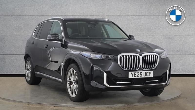 Black Used 2025 BMW X5 xLine SUV | £49,350 - Image 1/4