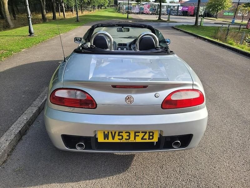 Used MG TF 135 HP (99 kW) 2004 Silver Cabriolet