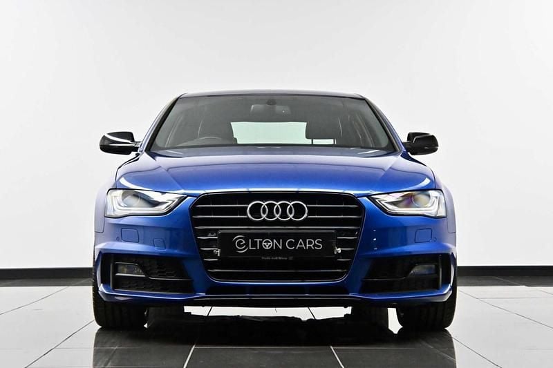 Used Audi A4 Black Edition 177 HP (130 kW) 2015 Blue Sedan