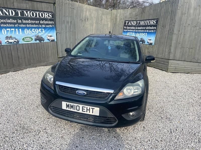 Used Ford Focus Zetec 2010 Black Hatchback