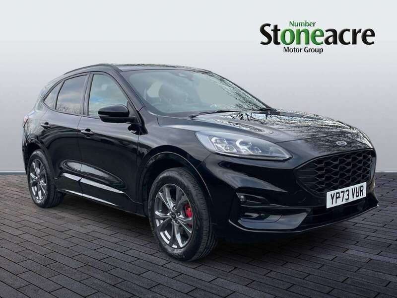 Black Used 2023 Ford Kuga ST-Line SUV | £28,790 (Expensive) - Image 1/2