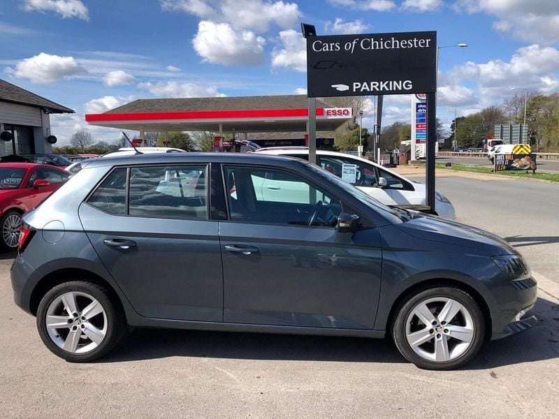 Used Skoda Fabia SE L 90 HP (66 kW) 2015 Grey Hatchback