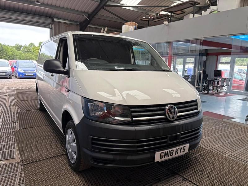 White Used 2018 VW T6 Startline Van | £8,735 - Image 1/4